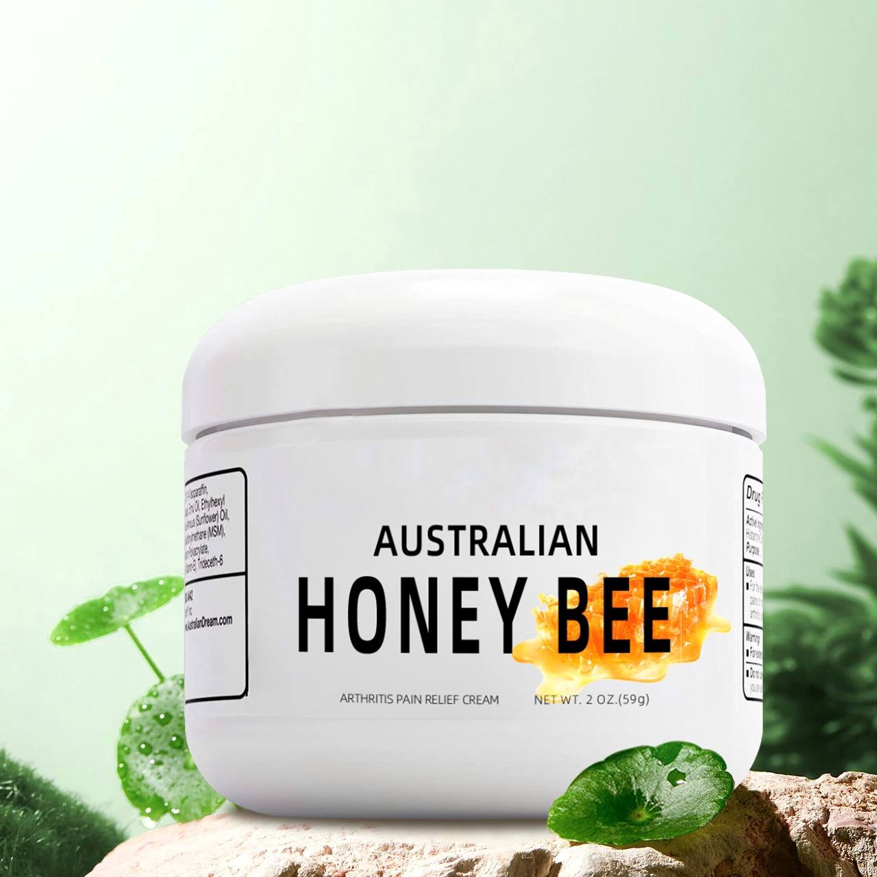 Australian Honey Bee Venom Pain And Bone Healing Cream Lulunami