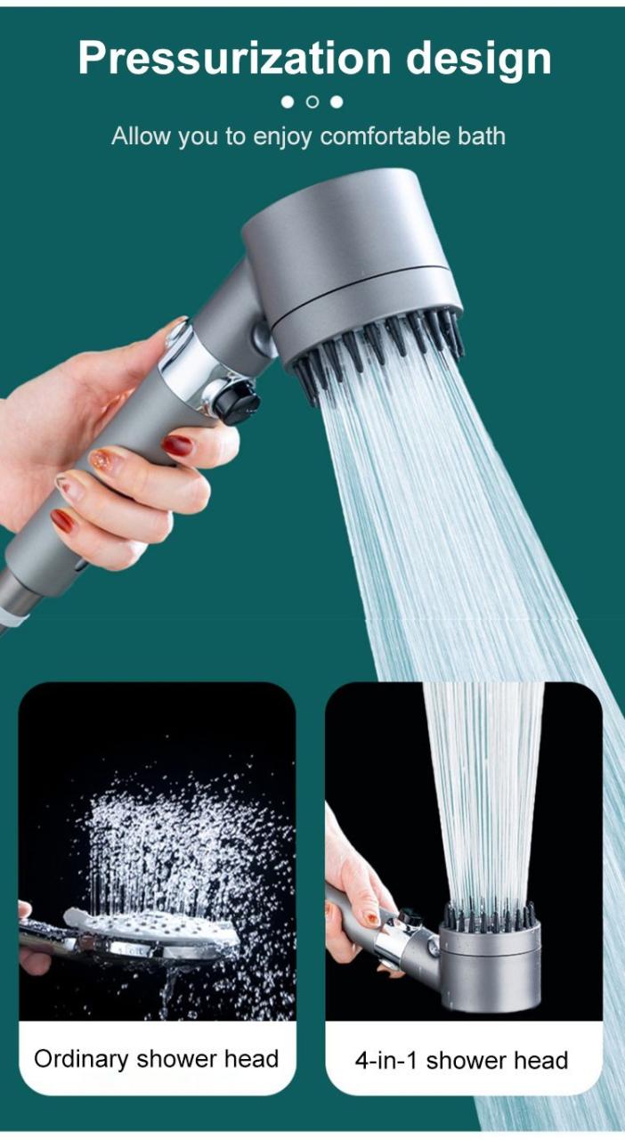 hot sale now 80 off german massage multifunctional one button adjustment shower head 3