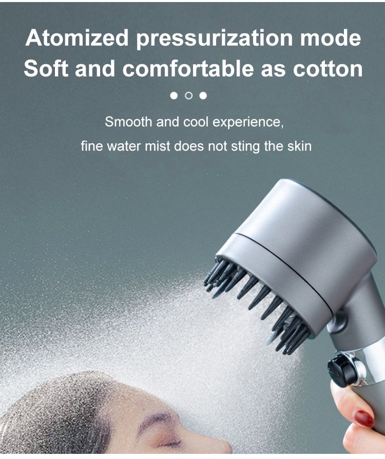 hot sale now 80 off german massage multifunctional one button adjustment shower head 4