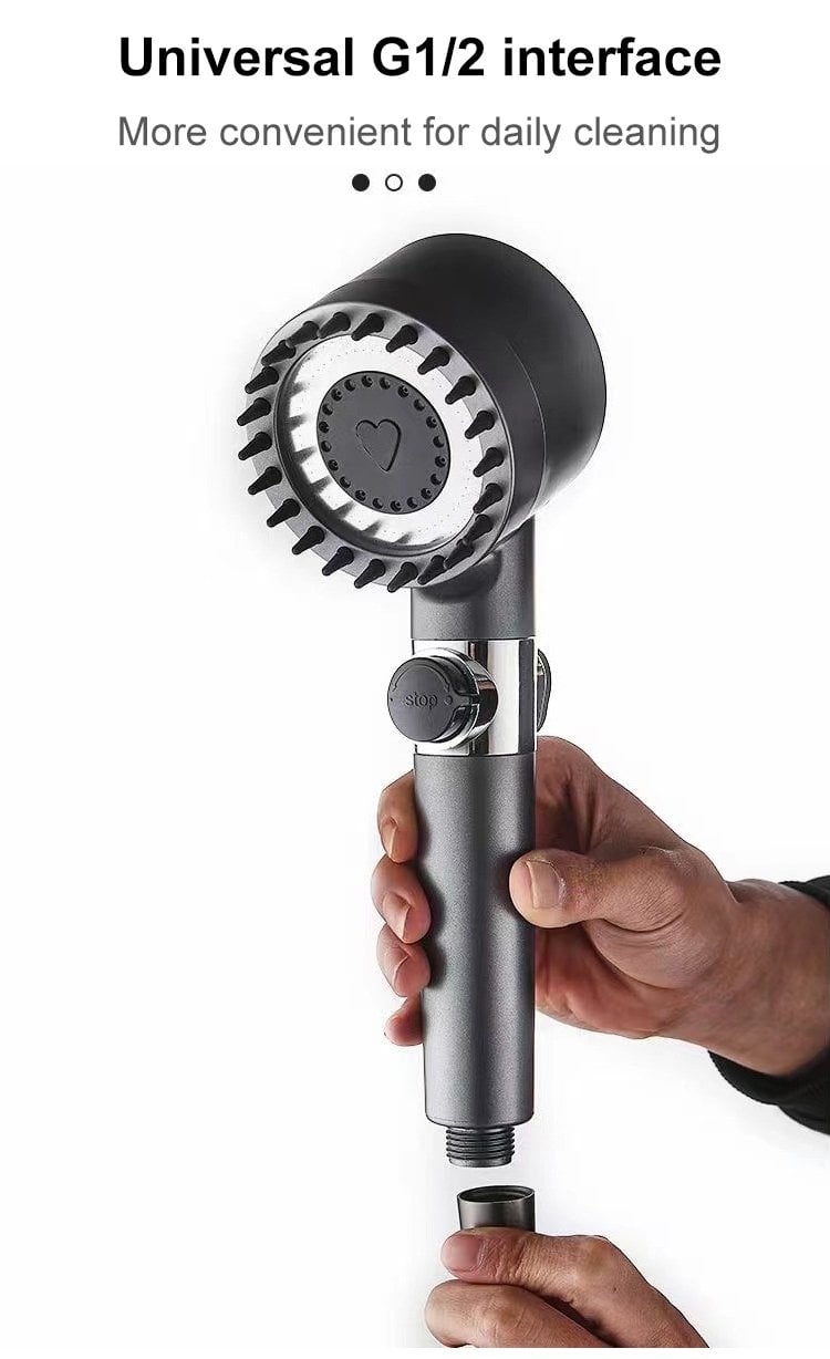 hot sale now 80 off german massage multifunctional one button adjustment shower head 9
