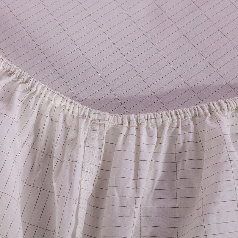 Terra Therapy Grounding Bedsheet (Fitted) - White - Lulunami