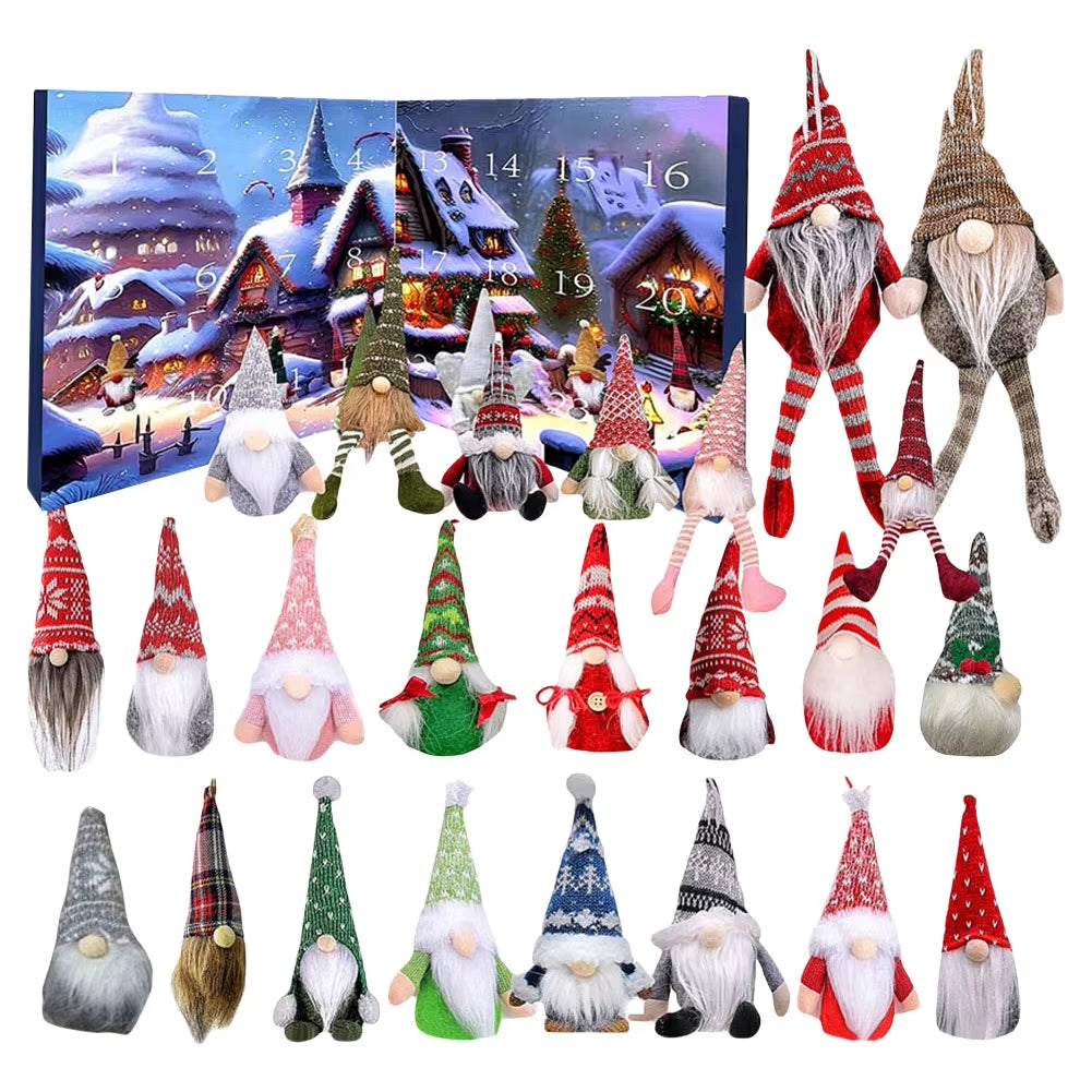 2024 Christmas Gnome Advent Calendar Lulunami
